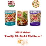 Tadım Premium Karışık Kuruyemiş Seti (3’lü Paket) – Tazelik Koruyan Kilitli Ambalajlı