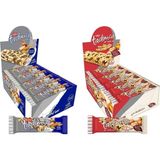 Tadım Protein Bar Karışık Kutu, Spor ve Yer Fıstıklı, 30GR x 40 Adet, Ikili Paket - 0,10 kg