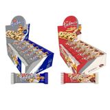Tadım Protein Bar Karışık Kutu, Spor ve Yer Fıstıklı, 30gr x 40 Adet, İkili Paket