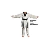 TAEDO SİYAH YAKA TAEKWONDO ELBİSESİ - TAEKWONDO DOBOK
