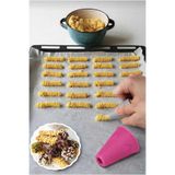 tafce Eğlenceli Tırtıl Tasarımlı Kurabiye Kalıbı Sert Plastik Kurabiye Şekillendirici 1 Adet