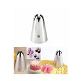 tafce Şanti Ve Krema Duyu 1b Gül Duyu, Kapalı Yıldız Krema Duyu Cupcake Pasta ve Cheesecake Süsleme Ucu