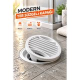 tafce Yer Süzgeci Kapağı, Banyo Balkon Teras Gider Kapağı, Yuvarlak Yer Gider Süzgeci