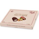 Tafe Çikolata Kaplı Bademli Hurma Hediyelik Kutu 120 gr