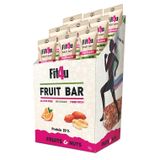 Tafe Fit4U Kolajen Protein Bar – Yüksek Protein (%20), Glutensiz, İlave Şekersiz, Lif Kaynağı Sağlıklı Atıştırmalık – Meyveli ve Kuruyemişli Enerji Barı (35g x 12 Adet)