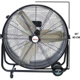 Taflan Kaşkar FLD-700 Sanayi Tipi Yer Vantilatörü 80 cm - Siyah