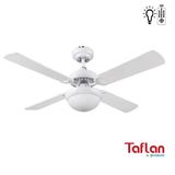 Taflan L42043 Beyaz Uzaktan Kumandalı Lambalı Tavan Vantilatör