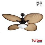 Taflan T52040-l Aydınlatmalı Uzaktan Kumandalı Kahverengi Tavan Vantilatörü
