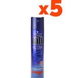 Taft 5x250 ml Saç Spreyi Ultra Güçlü