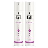 Taft Classic Ekstra Güçlü Saç Spreyi 250ml - 2'li Set