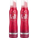 Taft Işıltı Saç Köpüğü 150 ml X2 Ultra Güçlü Elmas Parlaklığı ve Hacim Tutusu