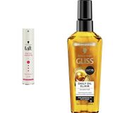 Taft Keratin Saç Sprey 250 ml + Schwarzkopf Gliss Ultimate Oil Elixir Serum 100Ml