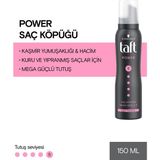 Taft Power 150 ml Saç Köpüğü Kaşmir Yumuşaklığı ve Hacim Sağlayan Kuru ve Yıpranmış Saçlar İçin