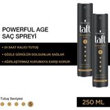 Taft Powerful Age Saç Spreyi 250 ml X 2 İnce Ve Zayıflamış Saçlar İçin Güçlendirici Etki