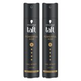 Taft Powerful Age Saç Spreyi 250Ml - İnce Ve Zayıflamış Saçlar İçin 2'Li Set