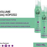 TAFT SAÇ KÖPÜĞÜ 150 ML VOLUME 2 ADET