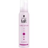 Taft Saç Köpüğü Curl & Flex 150 ml 3 Adet