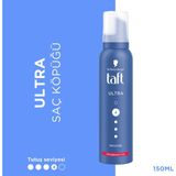 Taft Saç Köpüğü Ultra Güçlü Yapılandırıcı Etkiyle 150 ml Fön Isısına Karşı Koruma