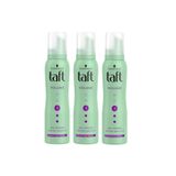 Taft Saç Köpüğü Volume Ekstra Güçlü 3 Esnek & Doğal Görünüm 150 Ml X 3 Adet