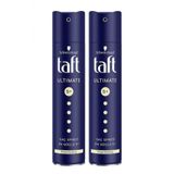 Taft Ultimate Saç Spreyi 5+ Kristal Parlaklığı 250 Ml 2 Adet