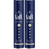 Taft Ultımate Sprey 250 ml 1 Adet Kalıcı Tutuş Saç Spreyi (2 paketi)