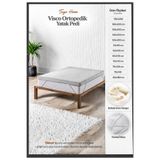 Tago Home Visco Ortopedik Yatak Koruyucu Yatak Pedi & Yatak Şiltesi Lastikli Fermuarlı
