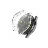 Tagomoon Huawei Watch Gt3 46mm Uyumlu Kasa ve Ekran Koruyucu 360 Tam Koruma Silikon Kılıf (Şeffaf)