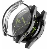 Tagomoon Huawei Watch Gt3 46MM Uyumlu Önü Kapalı Silikon Ekran ve Kasa Koruyucu Kılıf - Siyah