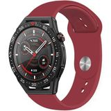 Tagomoon Huawei Watch Gt3 Se Akıllı Saat Uyumlu Yumuşak Dokulu Silikon Kordon Kayış - Bordo
