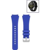 Tagomoon Huawei Watch Gt4 46MM Akıllı Saat Uyumlu Kordon Tırtık Desenli Tokalı Silikon Kayış - Mavi