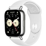 Tagomoon Redmi Watch 5 Active / Lite Akıllı Saat ile Uyumlu Yumuşak Dokulu Silikon Kordon Kayış - Beyaz