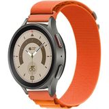 Tagomoon Samsung Galaxy Watch 4 5 5pro 6 7 FE 40mm ve 44mm ile Uyumlu Kordon Alpine Loop Döngü Spor Kayış - Turuncu