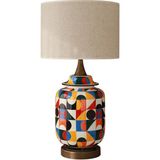 Tags Design Grealish Lamp El Yapımı Seramik Abajur - Standart