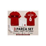 tahaspor Türkiye 2026 Orkun Kökçü Kırmızı Beyaz Çocuk Forması Çorap Hediyeli
