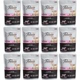 Tahilsiz 85 Gr Pouch Yavru Kuzu Etli Yas Kedi Mamasi 12 Adet