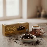 Tahinly Tahinly Bitter Çikolata Kaplı Tahinli Bisküvili Draje - Şeker ilavesiz ve Glutensiz
