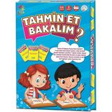 Tahmin Et Bakalım Eğitici ve Eğlenceli Oyun Seti 64 Kart - 20x30 - 2 Kişi