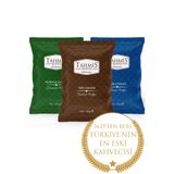 Tahmis Yöresel Türk Kahvesi Seti 100 gr ( Damla-türk-menengiç)