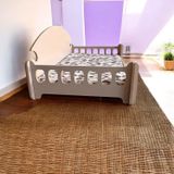 Taht Kedi Köpek Yatağı Ergonomik 40*70 Cm Çam Renk ,yıkanabilir Duck Kumaş Minderi Ile Beraber