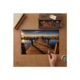 Tahta Iskele - Deniz Manzarası Tasarımı 240 Parça Ahşap Puzzle Ahşap Kutuda MP02085