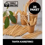Tahta Karıştırıcı - (24 Paket)
