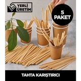 Tahta Karıştırıcı - (5 Paket)