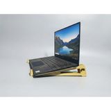 Tahtagurusu Laptop Altlığı ve Yükseltici Stand - 25MM Dayanıklı Kontraplak Ahşap Tasarım - Standart - Atlantik Çam - Antrasit