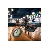 Tahtakale Dünyası Metal el yapımı saat motorsiklet biblo saat hediyelik saat motor metal saat