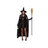 tahtakale marketi Cadı Pelerin Şapka Seti Halloween Cadı Kostüm Set