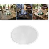 Tahtakale Toptancı Epoksi Oval Bardak Altlığı Kalıbı 13X9 cm - Standart