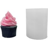 Tahtakale Toptancı Silikon 3D Cupcake Muffin Mum Kalıbı - Standart