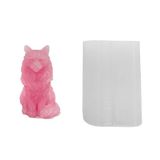 Tahtakale Toptancı Silikon 3D Kedi Figürü Mum Kalıbı