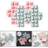 Tahtakale Toptancı Silikon Kek Kalıp Çikolata Puzzle Şekilli Minik Puzzele Kalıbı Şeker Hamuru Jelibon Kalıbı - Standart