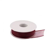 Tahtakale Toptancıları 2.5 cm 20 m Bordo Şifon Kurdele